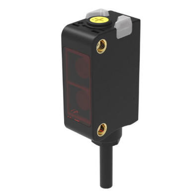 Photoelectric sensor with background suppression | 350mm | 32,5x20x12mm | 10-30VDC | NO/NC | PNP | 2m cable | ABS | Red light beam | IP67