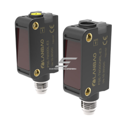 Czujnik fotoelektryczny | przerywana wiązka | nadajnik + odbiornik | 30 m | 32.5x20.7x10.6 mm | 10–30VDC | NO+NC | PNP | M8 | ABS | czerwony laser | IP67 Czujnik fotoelektryczny | przerywana wiązka | nadajnik + odbiornik | 30 m | 32.5x20.7x10.6 mm | 10–30VDC | NO+NC | PNP | M8 | ABS | czerwony laser | IP67