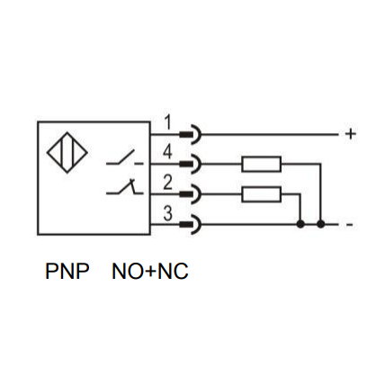 Czujnik fotoelektryczny z tłumieniem tła | 100 mm | M18 | 10–30VDC | NO+NC | PNP | M12 | obudowa niklowo-miedziana | czerwone światło LED | IP67 2 Czujnik fotoelektryczny z tłumieniem tła | 100 mm | M18 | 10–30VDC | NO+NC | PNP | M12 | obudowa niklowo-miedziana | czerwone światło LED | IP67 2