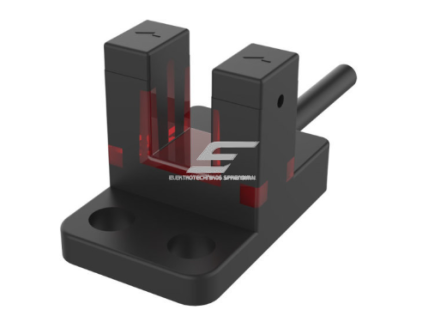Fotoelektrinis jutiklis | nutraukiamo spindulio | U formos | šakutės tipo | 5mm | 20,6x14,6x13,4mm | 5-24VDC | NO/NC | NPN | 5cm kabelis + 4 kontaktų jungtis | PBT | infraraudonųjų LED spindulių | IP64 2