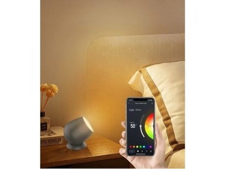 Išmanus foninis LED šviestuvas | 2,2W | USB-C 5V | 3000-6500K | 210lm | RGB+CCT | su 1m kabeliu | IP20 | Wi-Fi | TUYA  | Smart Life | WOOX | R5145 | 8435606715010 1