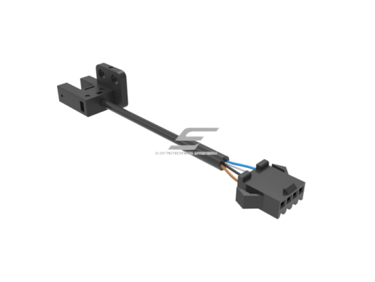 Fotoelektrinis jutiklis | nutraukiamo spindulio | U formos | šakutės tipo | 5mm | 21,3x13,7x6mm | 5-24VDC | NO/NC | NPN | 5cm kabelis + 4 kontaktų jungtis | PBT | infraraudonųjų LED spindulių | IP64 Fotoelektrinis jutiklis | nutraukiamo spindulio | U formos | šakutės tipo | 5mm | 21,3x13,7x6mm | 5-24VDC | NO/NC | NPN | 5cm kabelis + 4 kontaktų jungtis | PBT | infraraudonųjų LED spindulių | IP64