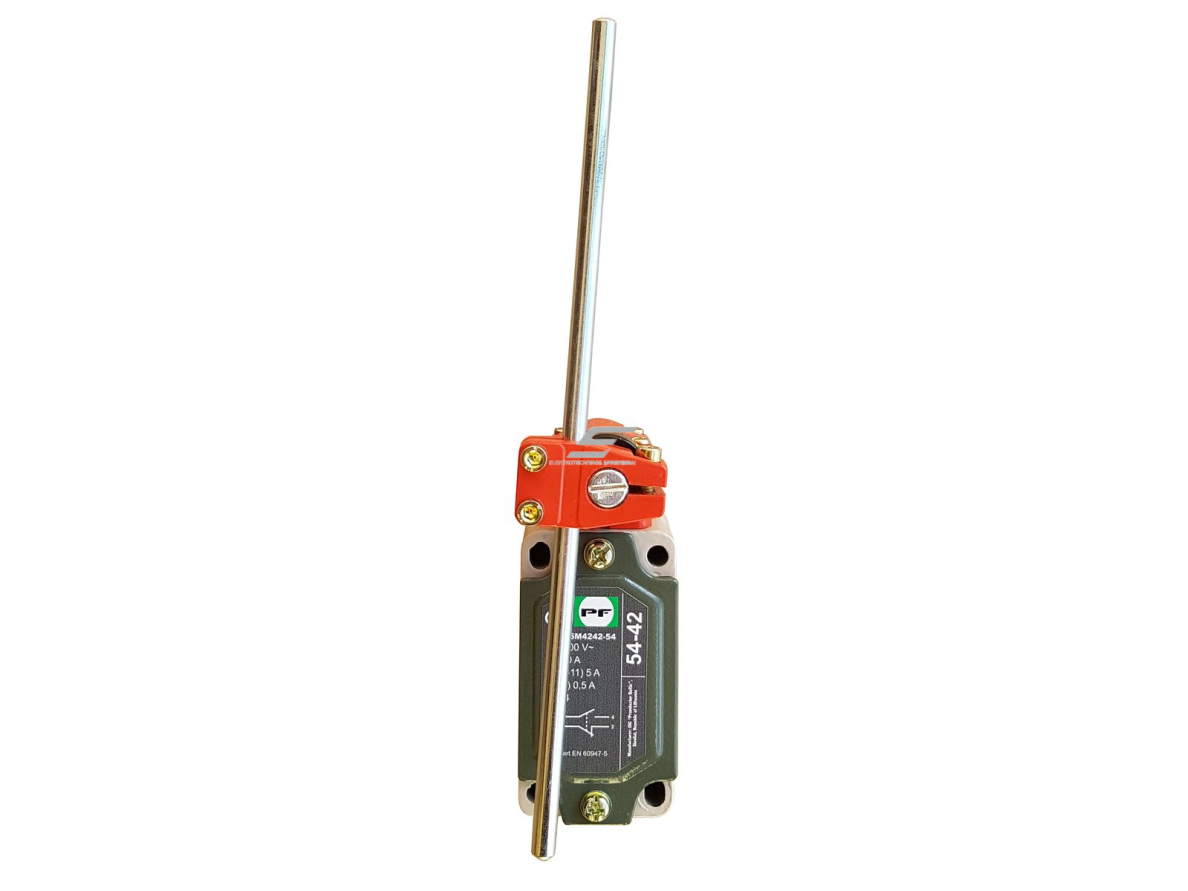 Mechaninis galinės padėties (galinukas) jungiklis su svirtele | 1NO+1NC | IP54 | Promfactor Baltic | FLS 15М 4242 | 4779040152166 Mechaninis galinės padėties (galinukas) jungiklis su svirtele | 1NO+1NC | IP54 | Promfactor Baltic | FLS 15М 4242 | 4779040152166