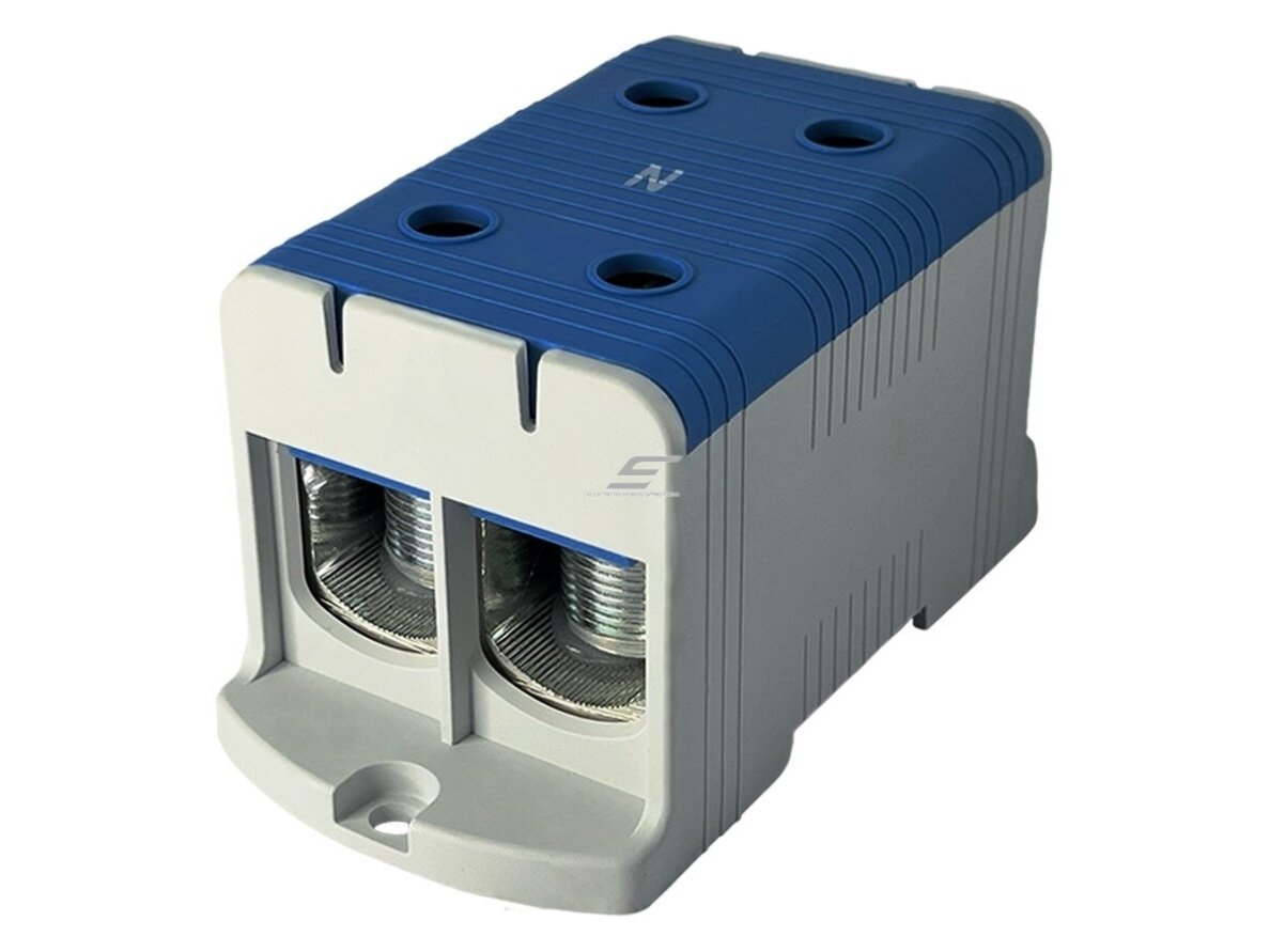 Galios paskirstymo gnybtas | 2P | 425/380 A (Cu/Al) | Cu 35–240 mm² / Al 35–240 mm² | 1000 V AC | montavimo plokštė | mėlynas (N) | Promfactor Baltic | FT1240N2 Galios paskirstymo gnybtas | 2P | 425/380 A (Cu/Al) | Cu 35–240 mm² / Al 35–240 mm² | 1000 V AC | montavimo plokštė | mėlynas (N) | Promfactor Baltic | FT1240N2