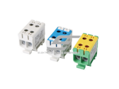 Galios gnybtai 2x2,5-50mm² kabelių -laidų pajungimui, komunikacijai į paskirstymo skydelį ant DIN bėgelio Galios gnybtai 2x2,5-50mm² kabelių -laidų pajungimui, komunikacijai į paskirstymo skydelį ant DIN bėgelio