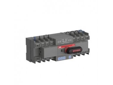 Modulinis automatinis rezervinis galios perjungiklis generatoriams | nepertraukiamam elektros energijos tiekimui | 1-0-2 | 3P | 125A | 380-415VAC | IP20 | DIN | ABB | OTM63F4C21D400C | 1SCA151420R1001