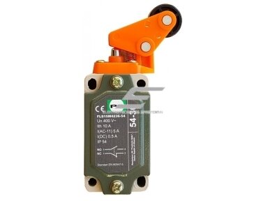 Mechaninis galinės padėties (galinukas) jungiklis su ratuku | 1NO+1NC | IP54 | Promfactor Baltic | FLS 15М 4236 | 4779040152142 Mechaninis galinės padėties (galinukas) jungiklis su ratuku | 1NO+1NC | IP54 | Promfactor Baltic | FLS 15М 4236 | 4779040152142