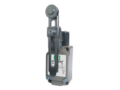 Mechaninis galinės padėties (galinukas) jungiklis su ratuku | 1NO+1NC | IP67 | metalinis | FLS 15M33 | Promfactor Baltic | FLS15M3367 | 4779040159356