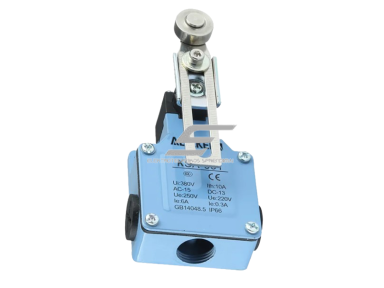Mechaninis galinės padėties (galinukas) jungiklis su ratuku | 10A | 250VAC | IP66