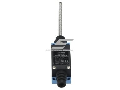 Mechaninis galinės padėties (galinukas) jungiklis su svirtele | 2NO+2NC | 10A | 380VAC | IP65