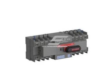 Modulinis automatinis rezervinis galios perjungiklis generatoriams | nepertraukiamam elektros energijos tiekimui | 1-0-2 | 3P | 125A | 380-415VAC | IP20 | DIN | ABB | OTM63F4C21D400C | 1SCA151420R1001 Modulinis automatinis rezervinis galios perjungiklis generatoriams | nepertraukiamam elektros energijos tiekimui | 1-0-2 | 3P | 125A | 380-415VAC | IP20 | DIN | ABB | OTM63F4C21D400C | 1SCA151420R1001