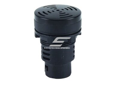 Garsinis signalas | 30mm | 230V | IP40 | juodas Garsinis signalas | 30mm | 230V | IP40 | juodas
