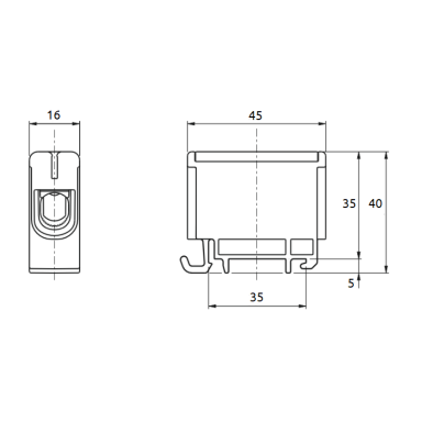 Jõujaotusklemm | 1P | 135/120 A (Cu/Al) | Cu 2,5–35 mm² / Al 2,5–35 mm² | 1000 V AC | DIN 35 | hall (L) | Promfactor Baltic | FT1035F Jõujaotusklemm | 1P | 135/120 A (Cu/Al) | Cu 2,5–35 mm² / Al 2,5–35 mm² | 1000 V AC | DIN 35 | hall (L) | Promfactor Baltic | FT1035F