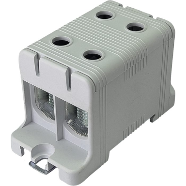 Jõujaotusklemm | 2P | 245/220 A (Cu/Al) | Cu 16–95 mm² / Al 16–95 mm² | 1000 V AC | DIN 35 | hall (L) | Promfactor Baltic | FT1095F2 Jõujaotusklemm | 2P | 245/220 A (Cu/Al) | Cu 16–95 mm² / Al 16–95 mm² | 1000 V AC | DIN 35 | hall (L) | Promfactor Baltic | FT1095F2