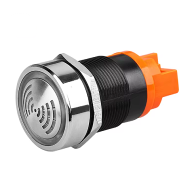 Audible-visual indicator (buzzer) | 22mm | flashing LED signal | DC12V | panel mounting | LANBOO