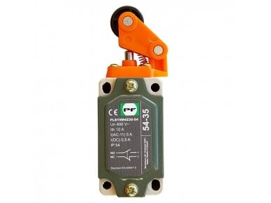 Mechaninis galinės padėties (galinukas) jungiklis su ratuku | 1NO+1NC | IP54 | Promfactor Baltic | FLS 15М 4235 | 4779040152135 Mechaninis galinės padėties (galinukas) jungiklis su ratuku | 1NO+1NC | IP54 | Promfactor Baltic | FLS 15М 4235 | 4779040152135