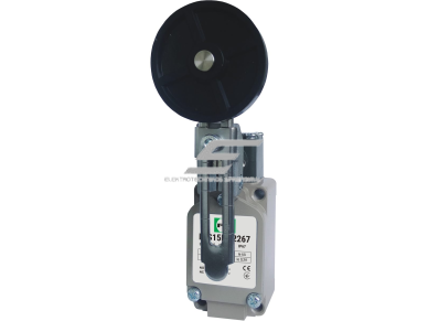 Mechaninis galinės padėties (galinukas) jungiklis su ratuku | 1NO+1NC | IP67 | metalinis | FLS 15M322 | Promfactor Baltic | FLS15M32267 | 4772151002566 Mechaninis galinės padėties (galinukas) jungiklis su ratuku | 1NO+1NC | IP67 | metalinis | FLS 15M322 | Promfactor Baltic | FLS15M32267 | 4772151002566