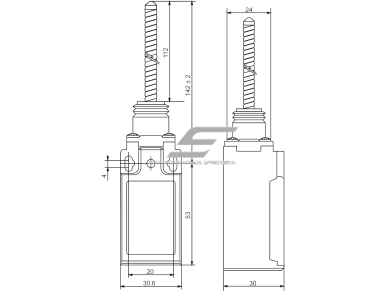 Mechaninis galinės padėties (galinukas) jungiklis su svirtele | 1NO+1NC | IP65 | plastikinis | FLS 15M41Р | Promfactor Baltic | FLS15M41P65 | 4779040159301 1 Mechaninis galinės padėties (galinukas) jungiklis su svirtele | 1NO+1NC | IP65 | plastikinis | FLS 15M41Р | Promfactor Baltic | FLS15M41P65 | 4779040159301 1
