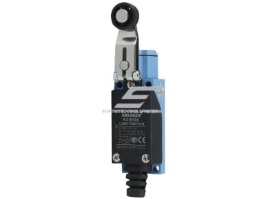 Mechaninis galinės padėties (galinukas) jungiklis su ratuku | 2NO+2NC | 10A | 380VAC | IP65 Mechaninis galinės padėties (galinukas) jungiklis su ratuku | 2NO+2NC | 10A | 380VAC | IP65