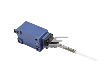 Mechaninis galinės padėties (galinukas) jungiklis su svirtele | su laidu | 1NO+1NC | 5A | 250VAC | IP67 1