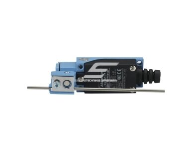 Mechaninis galinės padėties (galinukas) jungiklis su reguliuojama svirtele | 2NO+2NC | 10A | 250VAC | IP66 2