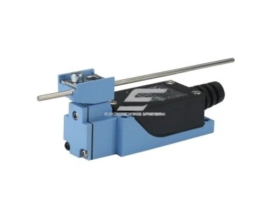 Mechaninis galinės padėties (galinukas) jungiklis su reguliuojama svirtele | 2NO+2NC | 10A | 250VAC | IP66 3