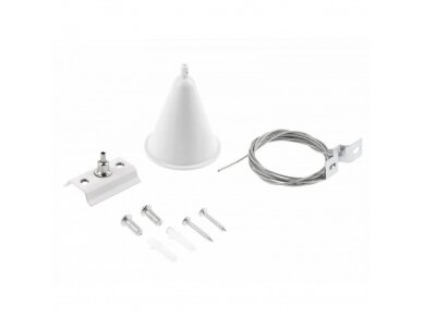 Montavimo komplektas magnetiniam bėgeliui | 2 eilučių | 1F | baltas | GTV Lighting | XLT-1FAC78-00 | 5902801321504 Montavimo komplektas magnetiniam bėgeliui | 2 eilučių | 1F | baltas | GTV Lighting | XLT-1FAC78-00 | 5902801321504