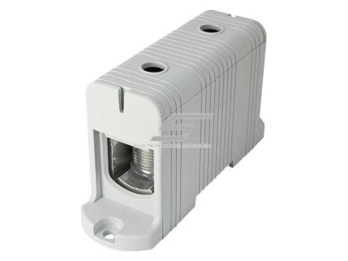 Galios paskirstymo gnybtas | 1P | 425/380 A (Cu/Al) | Cu 35–240 mm² / Al 35–240 mm² | 1000 V AC | montavimo plokštė | pilkas (L) | Promfactor Baltic | FT1240F Galios paskirstymo gnybtas | 1P | 425/380 A (Cu/Al) | Cu 35–240 mm² / Al 35–240 mm² | 1000 V AC | montavimo plokštė | pilkas (L) | Promfactor Baltic | FT1240F