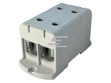 Galios paskirstymo gnybtas | 2P | 425/380 A (Cu/Al) | Cu 35–240 mm² / Al 35–240 mm² | 1000 V AC | montavimo plokštė | pilkas (L) | Promfactor Baltic | FT1240F2 Galios paskirstymo gnybtas | 2P | 425/380 A (Cu/Al) | Cu 35–240 mm² / Al 35–240 mm² | 1000 V AC | montavimo plokštė | pilkas (L) | Promfactor Baltic | FT1240F2