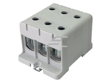 Galios paskirstymo gnybtas | 3P | 320/290 A (Cu/Al) | Cu 35–150 mm² / Al 35–150 mm² | 1000 V AC | DIN 35 / plokštė | pilkas (L) | Promfactor Baltic | FT1150F3 Galios paskirstymo gnybtas | 3P | 320/290 A (Cu/Al) | Cu 35–150 mm² / Al 35–150 mm² | 1000 V AC | DIN 35 / plokštė | pilkas (L) | Promfactor Baltic | FT1150F3