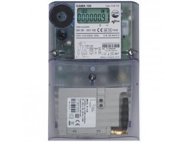 Trifazis elektros energijos skaitiklis | 5(100) A | 3×230/400 V | tiesioginio jungimo | 1 tarifas | aktyvioji energija | GAMA 300 | ELGAMA-ELEKTRONIKA G3E.144-230.C110 Trifazis elektros energijos skaitiklis | 5(100) A | 3×230/400 V | tiesioginio jungimo | 1 tarifas | aktyvioji energija | GAMA 300 | ELGAMA-ELEKTRONIKA G3E.144-230.C110