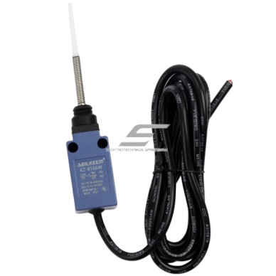 Piirswitch rullikuga kangiga | kaabliga | 5A | 250VAC | IP67 | NO+NC Piirswitch rullikuga kangiga | kaabliga | 5A | 250VAC | IP67 | NO+NC