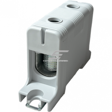 Power terminal | for wire connection | Cu/Al: 245/220A | Cu/Al: 16-95mm² | DIN | Gray | Promfactor Baltic FT1095F
