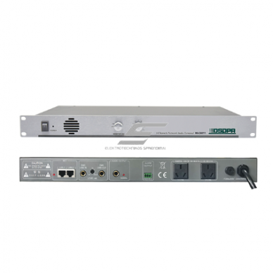 Audioadapter | heli signaali muundamine kõrgekvaliteediliseks analoogsignaaliks | 1 kanal | MP3/WAV/PCM dekodeerimise ja varuvõrguga | 19" rack paigalduseks 2 Audioadapter | heli signaali muundamine kõrgekvaliteediliseks analoogsignaaliks | 1 kanal | MP3/WAV/PCM dekodeerimise ja varuvõrguga | 19" rack paigalduseks 2
