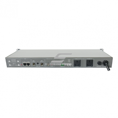 Audioadapter | heli signaali muundamine kõrgekvaliteediliseks analoogsignaaliks | 1 kanal | MP3/WAV/PCM dekodeerimise ja varuvõrguga | 19" rack paigalduseks 1
