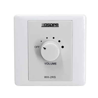 Volume controller | 30W per channel | 4–16Ω | 5 volume adjustment levels | ABS plastic | flush-mounted Volume controller | 30W per channel | 4–16Ω | 5 volume adjustment levels | ABS plastic | flush-mounted