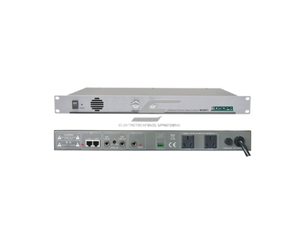 Audio adapteris | garso signalo pavertimas aukštos kokybės analoginiu signalu | 1 kanalo | su MP3/WAV/PCM dekodavimu ir atsarginiu tinklu |  19" rack montavimui 2