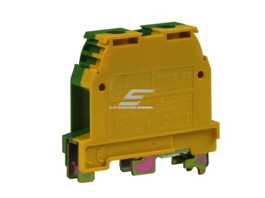 Gnybtas | 6-25mm² | ant DIN | žalias/geltonas | Entrelec | 5130-M16/12P Gnybtas | 6-25mm² | ant DIN | žalias/geltonas | Entrelec | 5130-M16/12P