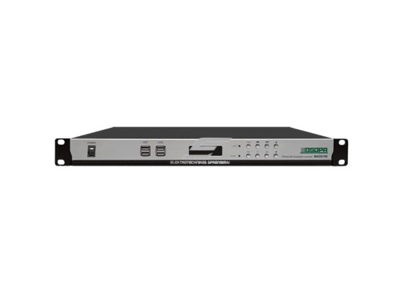 IP tinklo PA sistemos išplėtimo serveris | vienalaikis garso ir valdymo signalų perdavimas | aliuminio korpusas | 19" rack montavimas IP tinklo PA sistemos išplėtimo serveris | vienalaikis garso ir valdymo signalų perdavimas | aliuminio korpusas | 19" rack montavimas