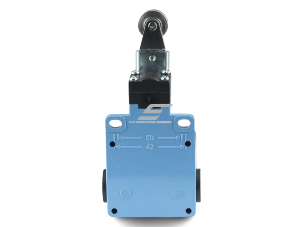 Mechaninis galinės padėties (galinukas) jungiklis su ratuku | 10A | 250VAC | IP66 1 Mechaninis galinės padėties (galinukas) jungiklis su ratuku | 10A | 250VAC | IP66 1