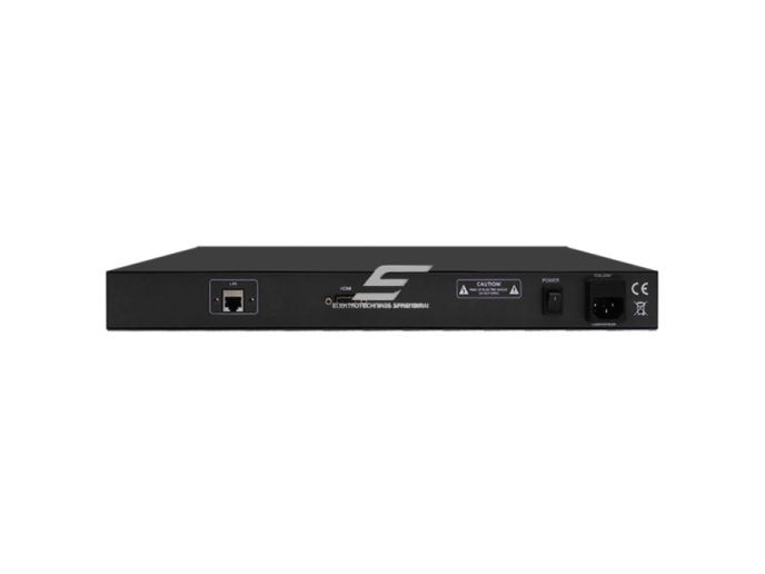 IP tinklo PA sistemos išplėtimo serveris | vienalaikis garso ir valdymo signalų perdavimas | aliuminio korpusas | 19" rack montavimas 1 IP tinklo PA sistemos išplėtimo serveris | vienalaikis garso ir valdymo signalų perdavimas | aliuminio korpusas | 19" rack montavimas 1
