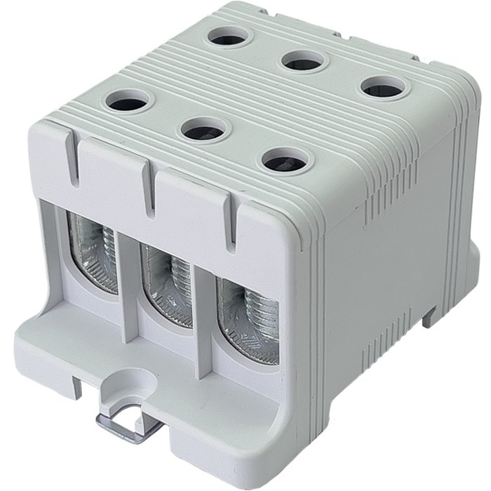 Võimsuse klemm | juhtmete ühendamiseks | Cu/Al: 245/220A | Cu/Al: 3x16-95mm² | DIN | Hall | Promfactor Baltic FT1095F3 Võimsuse klemm | juhtmete ühendamiseks | Cu/Al: 245/220A | Cu/Al: 3x16-95mm² | DIN | Hall | Promfactor Baltic FT1095F3
