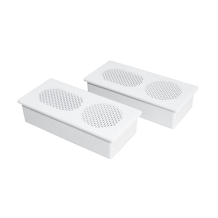 Mirror speakers | Bluetooth 5.0 | 24V | 9W | white | IP54 | 2 pcs.
