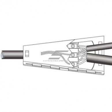 Geeltihendusega hülss | kaabli-juhtme ühendus | 145x70x32 | 1 soontele 10–50mm² | IP68 2 Geeltihendusega hülss | kaabli-juhtme ühendus | 145x70x32 | 1 soontele 10–50mm² | IP68 2