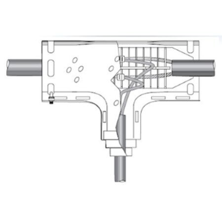 Gel-filled sleeve | cable-wire connector | 210x125x49 | for 1 core 6-16mm² | IP68 2 Gel-filled sleeve | cable-wire connector | 210x125x49 | for 1 core 6-16mm² | IP68 2
