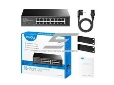 Ethernet komutatorius 16 portų | laidinio tinklo išplėtimas | 32Gbps | 23.808Mpps | 1000Mbps | nekonfiguruojamas | SWITCHCUDYGS1016 2 Ethernet komutatorius 16 portų | laidinio tinklo išplėtimas | 32Gbps | 23.808Mpps | 1000Mbps | nekonfiguruojamas | SWITCHCUDYGS1016 2