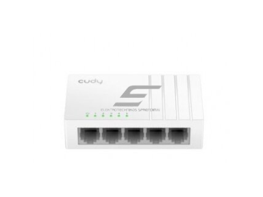 Gigabit Ethernet komutatorius 5 portai | laidinio tinklo išplėtimas | 10Gbps | 7.44Mpps | 1000Mbps | Plug & Play | nekonfiguruojamas | SWITCH CUDY GS105U Gigabit Ethernet komutatorius 5 portai | laidinio tinklo išplėtimas | 10Gbps | 7.44Mpps | 1000Mbps | Plug & Play | nekonfiguruojamas | SWITCH CUDY GS105U