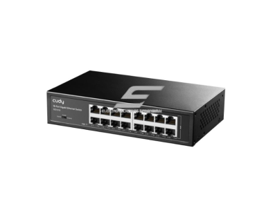Ethernet komutatorius 16 portų | laidinio tinklo išplėtimas | 32Gbps | 23.808Mpps | 1000Mbps | nekonfiguruojamas | SWITCHCUDYGS1016 Ethernet komutatorius 16 portų | laidinio tinklo išplėtimas | 32Gbps | 23.808Mpps | 1000Mbps | nekonfiguruojamas | SWITCHCUDYGS1016