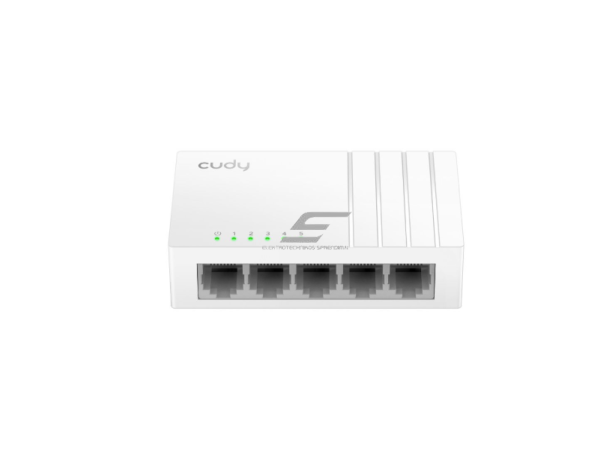 Ethernet komutatorius 5 portų | 10/100 Mbps | 0.744 Mpps | nekonfiguruojamas | „Plug & Play“ | Auto MDI/MDIX | plastikinis korpusas Ethernet komutatorius 5 portų | 10/100 Mbps | 0.744 Mpps | nekonfiguruojamas | „Plug & Play“ | Auto MDI/MDIX | plastikinis korpusas