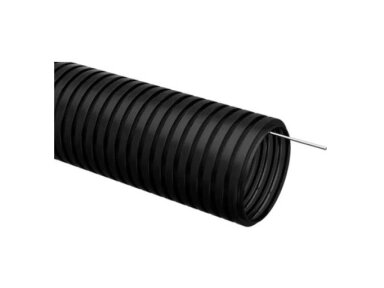 Gofruotas vamzdis | D25mm | po 50m | su viela | 750N | elektros instaliacijai | juodas | 1m | IEK | CTG20-25-K02-050-1 | 4606056165975 Gofruotas vamzdis | D25mm | po 50m | su viela | 750N | elektros instaliacijai | juodas | 1m | IEK | CTG20-25-K02-050-1 | 4606056165975